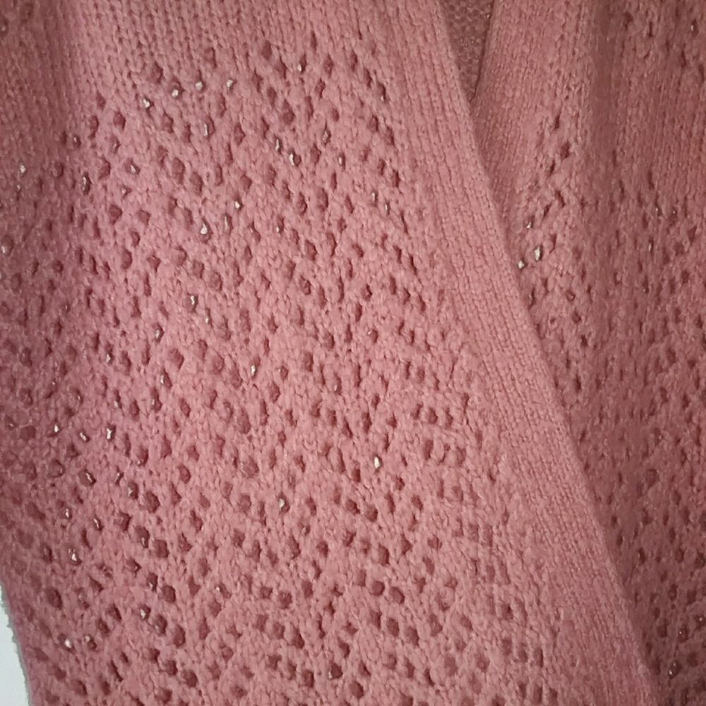 Kimchi Blue | Knit Open Cardigan Fringe Hem - Picture 4 of 6